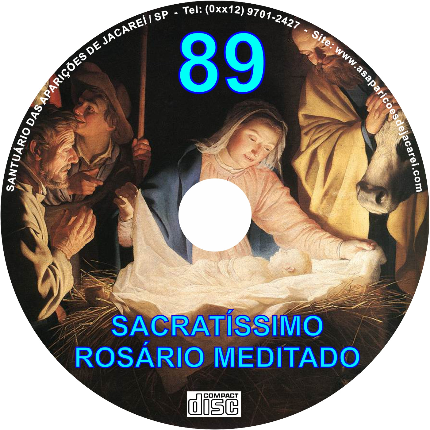 CD Rosário Meditado 089 CD Rosário Meditado 089